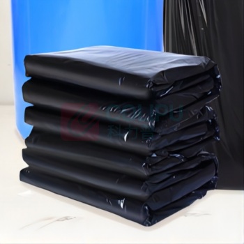 加品惠 物业垃圾袋平口塑料袋子 JL-0776 加厚75*90cm*50只大号 (黑色)