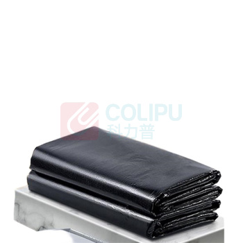 加品惠 物业垃圾袋平口塑料袋子 JL-0776 加厚75*90cm*50只大号 (黑色)