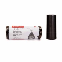 齐心 Comix 垃圾袋 点断式 L105 50cm*60cm 0.6s (黑色) 30只/卷 60卷/箱