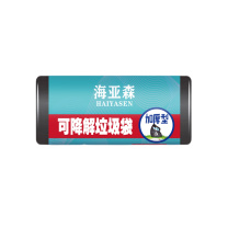 海亚森 HAIYASEN 可降解加厚型垃圾袋 点断式 TK-8024 45cm*55cm (黑色) 30只/卷 100卷/箱