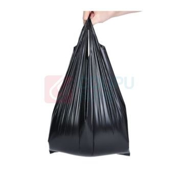 企采严选 背心袋垃圾袋 64cm×35cm 100个/包 