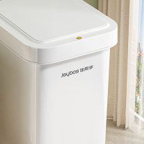 佳帮手 垃圾桶密封双盖手按+脚踏 10.4L 275*195*350mm