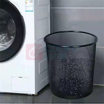 力航 铁丝网垃圾桶 12L 大号
