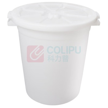 海亚森 HAIYASEN 塑料带盖大圆桶水桶垃圾桶 TK-9237 280L (白色)