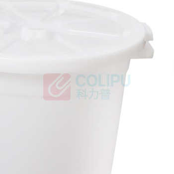 海亚森 HAIYASEN 塑料带盖大圆桶水桶垃圾桶 TK-9237 280L (白色)