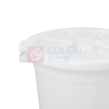 海亚森 HAIYASEN 塑料带盖大圆桶水桶垃圾桶 TK-9237 280L (白色)