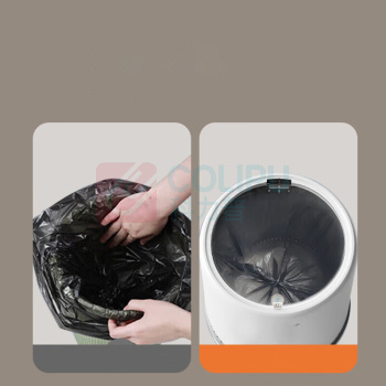 佳帮手 手按塑料垃圾桶 JBS-QYLJT-YXC1-JGY 12.3L 25cm*25cm*32cm (佳灰) 气压桶 圆形大盖