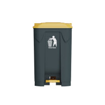 宜之选 垃圾桶 30L 脚踏式