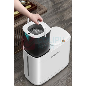 佳帮手 小盖滤茶垃圾桶 11.7L 茶水桶5.7L/垃圾桶6L