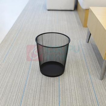 晨光 M&G 圆形金属网状垃圾桶 ALJ99402 直径260mm*285mm 10L (黑色) 12个/箱