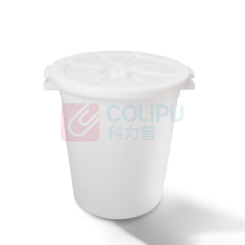 广宸悠家 塑料垃圾桶 YJ-TZ01 大号 直径65cm高90cm壁厚3mm (白色)