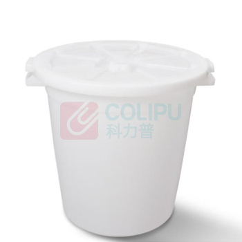 广宸悠家 塑料垃圾桶 YJ-TZ01 大号 直径65cm高90cm壁厚3mm (白色)