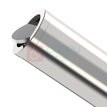 科力邦 Kelibang 港式不锈钢翻盖式垃圾桶 小号 KB1025 250mm*250mm*610mm 15L (银色)
