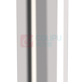 科力邦 Kelibang 港式不锈钢垃圾桶 KB1027 250mm*250mm*610mm 15L (银色) 斜投式小号