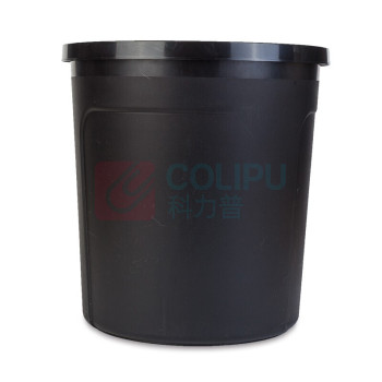 晨光 M&G 圆形压圈清洁桶垃圾桶 ALJ99411 255mm*265mm 10L (黑色) 24个/箱