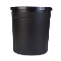晨光 M&G 圆形压圈清洁桶垃圾桶 ALJ99411 255mm*265mm 10L (黑色) 24个/箱