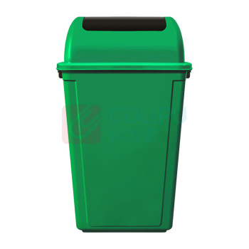 科力邦 Kelibang 分类摇盖垃圾桶 KB1056 325mm*450mm*745mm 60L (绿色) 厨余垃圾
