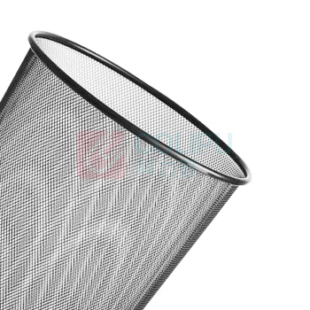 科力邦 Kelibang 金属网状废纸篓垃圾桶 小号 KB3008-S 235mm*265mm (黑色) 24个/箱