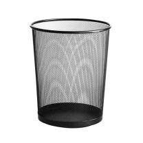 科力邦 Kelibang 金属网垃圾桶 大号 KB3008-L 295mm*340mm (黑色) 直径295mm大号