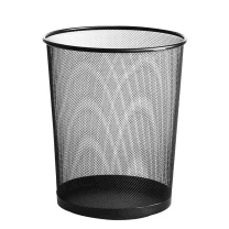 科力邦 Kelibang 金属网状废纸篓垃圾桶 中号 KB3008-M 265mm*280mm (黑色) 24个/箱