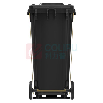 科力邦 Kelibang 户外脚踏垃圾桶 KB1068 730mm*580mm*1070mm 240L (灰色) 其他垃圾-可挂车