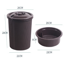 亚达 茶水篓 26+28.5cm 