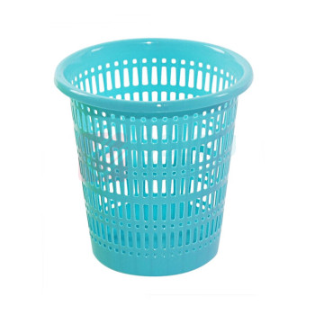 敏胤 塑料圆形垃圾桶 MYL-9954 275mm*265 (混色)