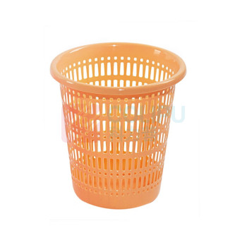 敏胤 塑料圆形垃圾桶 MYL-9954 275mm*265 (混色)