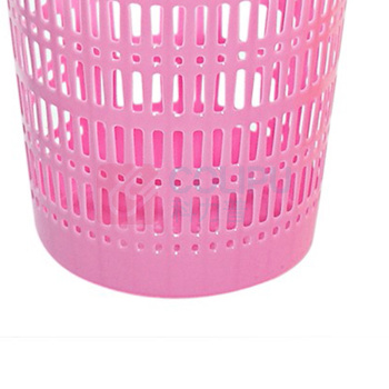 敏胤 塑料圆形垃圾桶 MYL-9954 275mm*265 (混色)