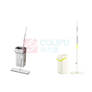海亚森 HAIYASEN 免手洗平板拖把套装 TK-2024 拖把32cm*125cm 桶19cm*16cm*34.5cm 共2块拖布
