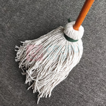 铸固 ZHUGU 木杆拖把 木杆棉线老式墩布 圆拖