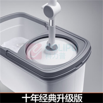 大卫 旋转式脱水拖把套装 YTG-874 尺寸:L48CM×B27CM×H25CM托桶:塑料