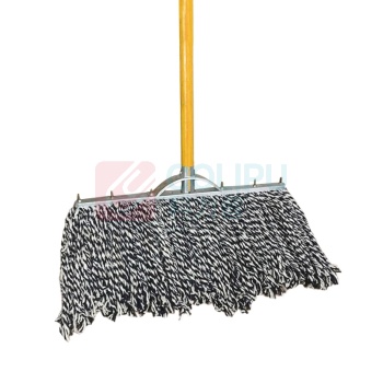 安赛瑞 老式棉线拖把 700570 115*24*50cm (蓝白)