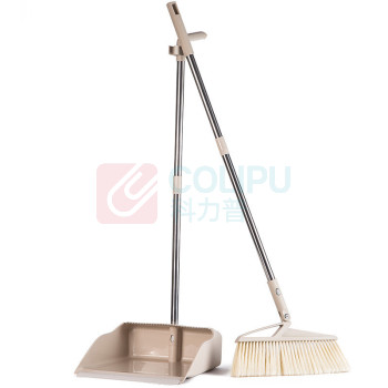 科力邦 Kelibang 扫把簸箕套装 KB1135 扫把31cm*84cm 簸箕27cm*77cm (卡其色)