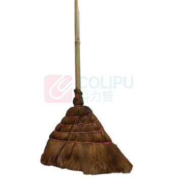 科力邦 Kelibang 竹柄棕毛扫把 KB1131 40cm*85cm (棕色) 45把/箱