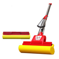 好媳妇 胶棉拖把 AGW-4835 27cm*120cm (红黄色) 共1个棉头