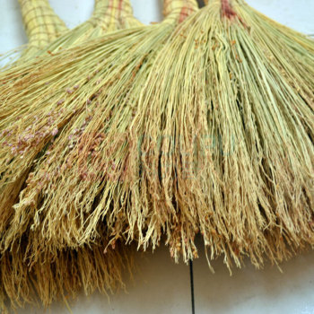 筑华工品 高粱杆扫把 C03 1把装 