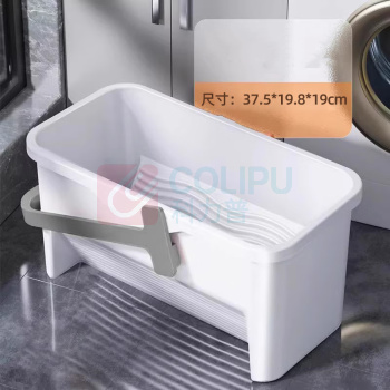 佳帮手 拖把桶 33CM胶棉拖把+38CM搓洗桶