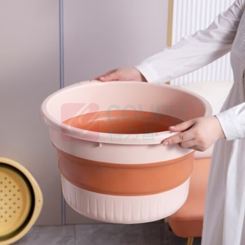 妙然 加深塑料折叠泡脚盆 MR-5762