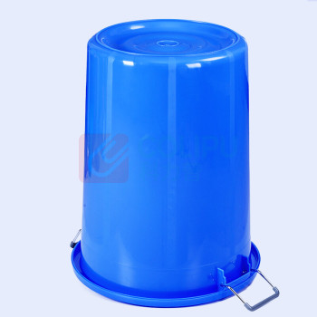 科力邦 Kelibang 大号塑料桶垃圾桶 有盖/KB3002/50L/白色 圆形 KB3002