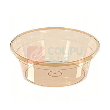 优企 塑料盆 26*10cm (浅茶色) 小号