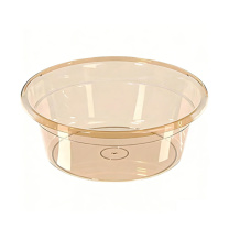 优企 塑料盆 26*10cm (浅茶色) 小号