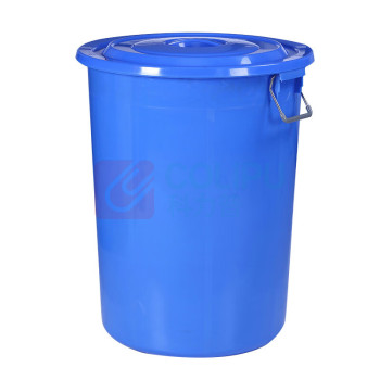 科力邦 Kelibang 大号塑料桶 KB3002 有盖60L (蓝色)