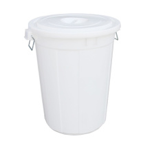 科力邦 Kelibang 塑料大圆桶水桶 KB3002 100L 50*62*41cm (白色) 有盖