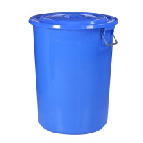 科力邦 Kelibang 塑料大圆桶水桶 KB3002 160L 56*70*46cm (蓝色) 有盖