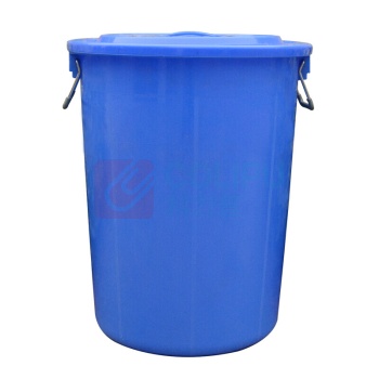 科力邦 Kelibang 塑料大圆桶水桶 KB3002 160L 56*70*46cm (蓝色) 有盖