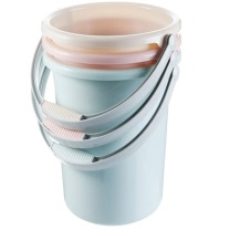 妙然 多功能清洁储水桶 12L 塑料 