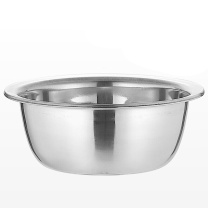 美厨 maxcook 不锈钢盆洗菜盆面盆 MCWA-015 26cm (本色)