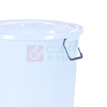 科力邦 Kelibang 塑料大圆桶水桶 KB3002 160L 56*70*46cm (白色) 有盖