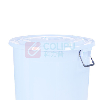 科力邦 Kelibang 塑料大圆桶水桶 KB3002 160L 56*70*46cm (白色) 有盖